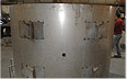 Custom Stainless Steel Fabrication of a Filter/ Separator Tank
