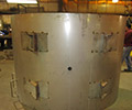 Custom Stainless Steel Fabrication of a Filter/Separator Tank